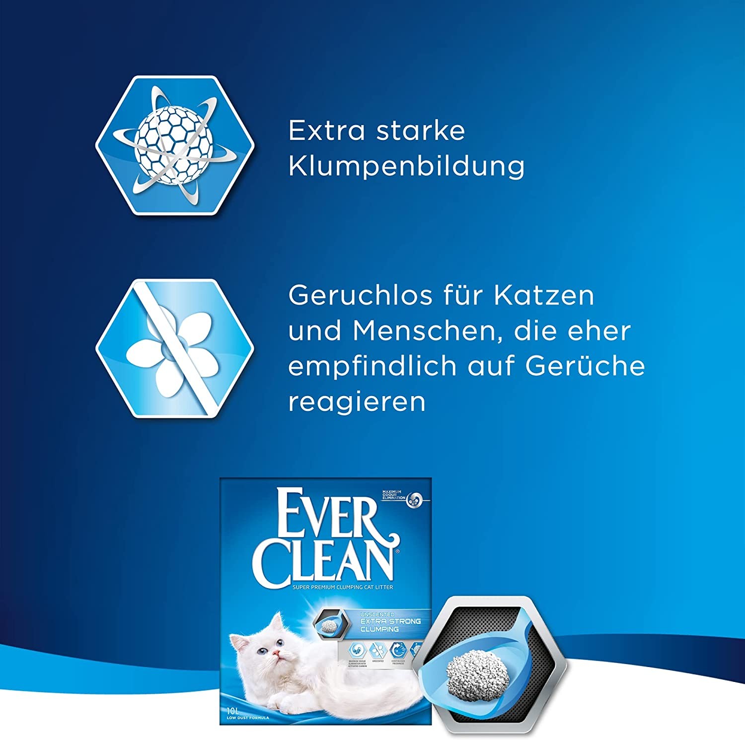 Ever Clean Extra Strong Clumping Esansız Kedi Kumu 10 L