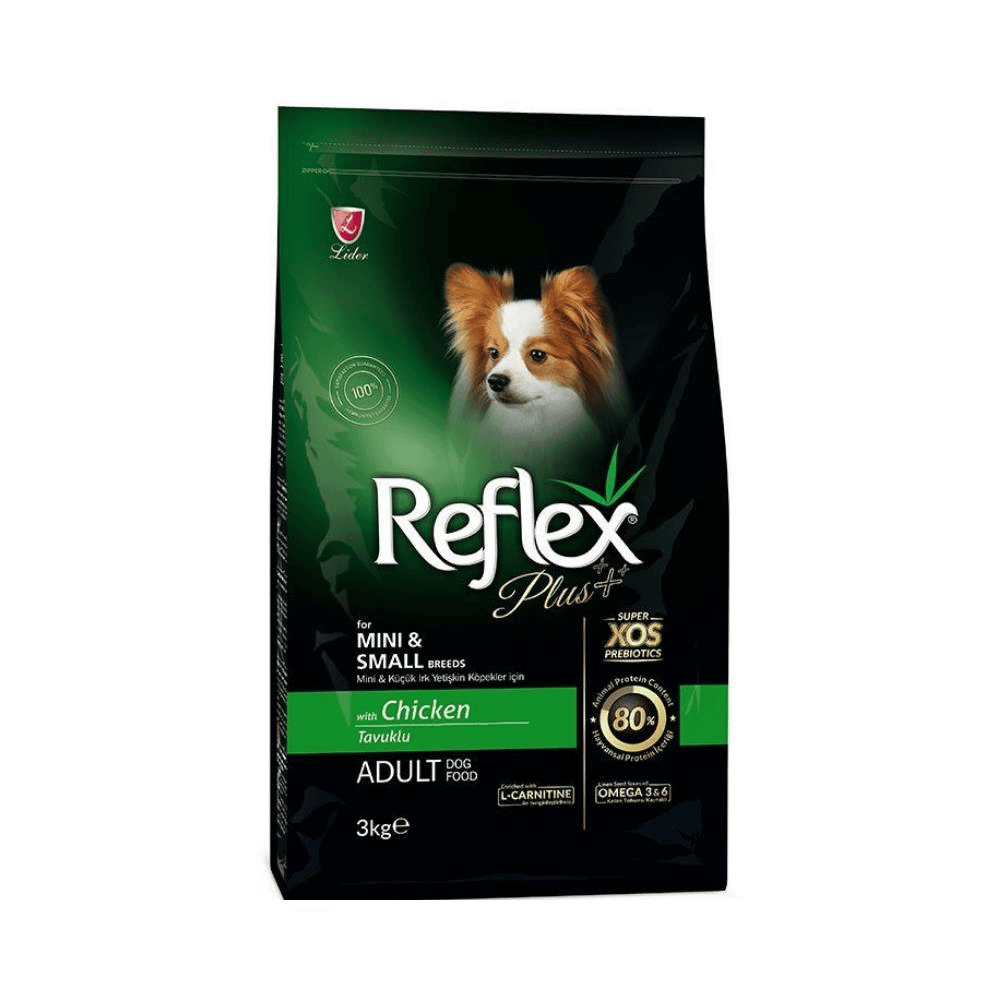 Reflex Plus Tavuklu Mini&Small Yetişkin Köpek Kuru Maması 3 Kg