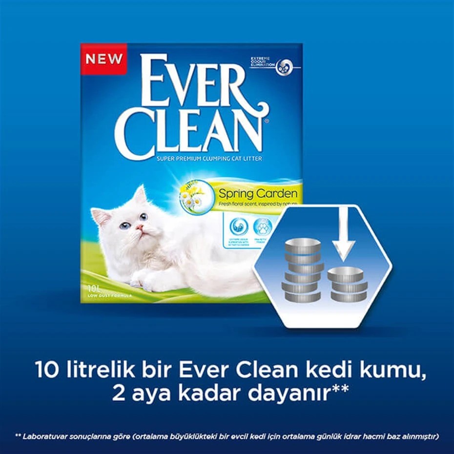 Ever Clean Spring Garden Kedi Kumu 10 L