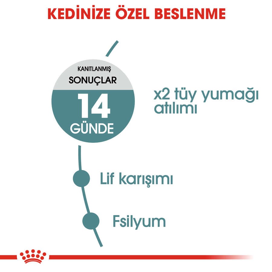 Royal Canin Hairball Care Yetişkin Kedi Maması, 2 Kg