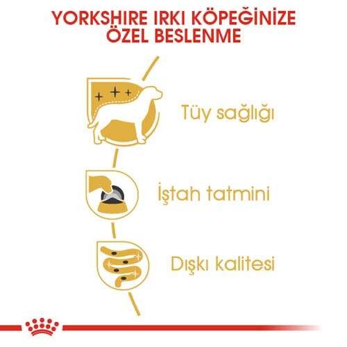 Royal Canin Yorkshire Terrier Loaf Pouch Köpek Yaş Maması, 85 G x 12 Adet