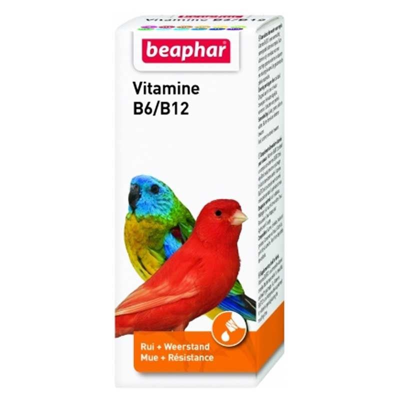 Beaphar B6/B12 Vitamine, Kuş Vitamini 50 ML