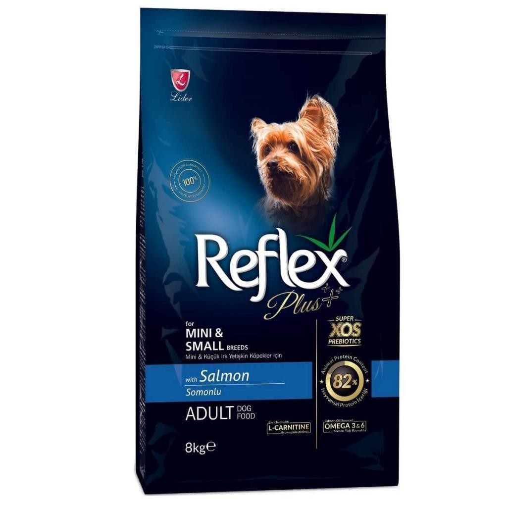 Reflex Plus Somonlu Küçük Irk Yetişkin Köpek Kuru Maması 8 Kg