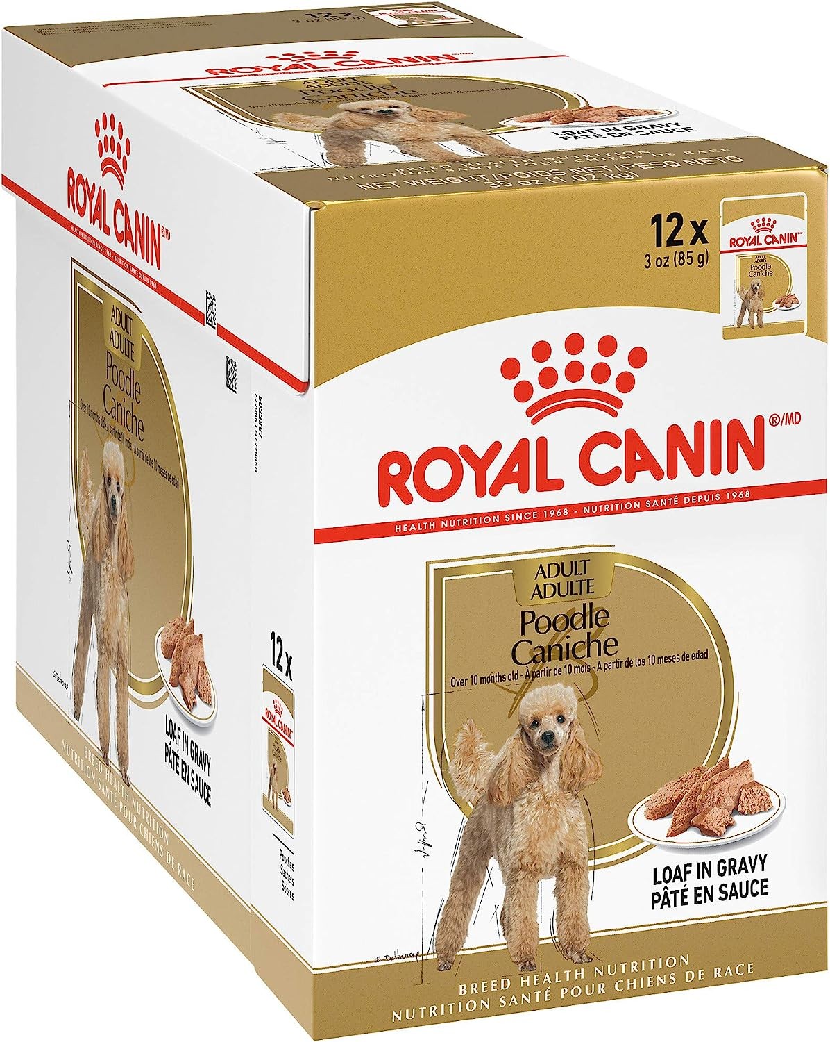 Royal Canin Poodle Loaf  Pouch Köpek Yaş Maması, 85 G x 12 Adet