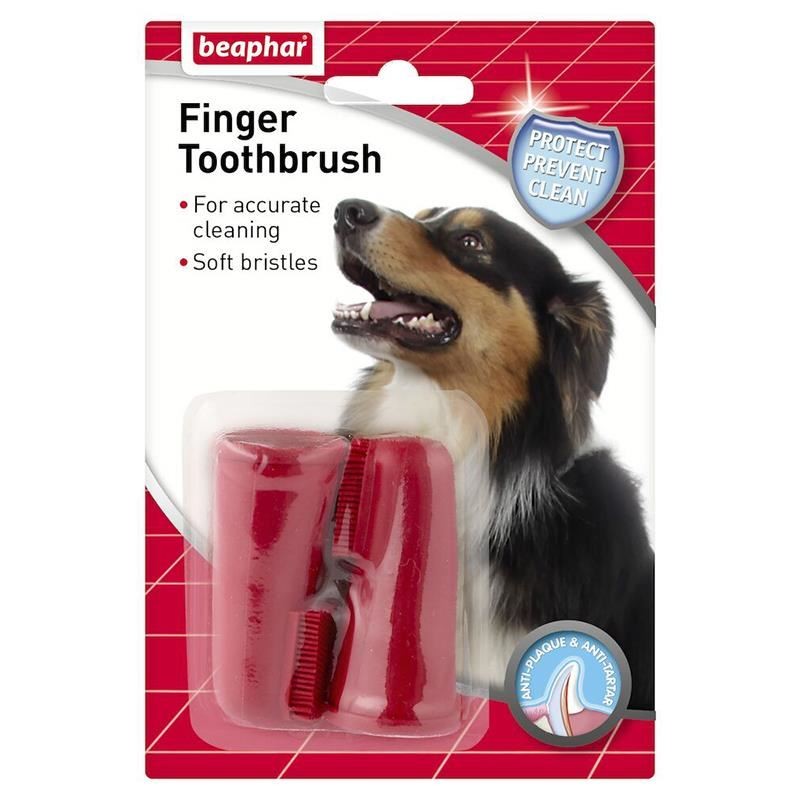 Beaphar Finger Toothbrush,  Kedi Ve Köpek Parmak Diş Fırçası