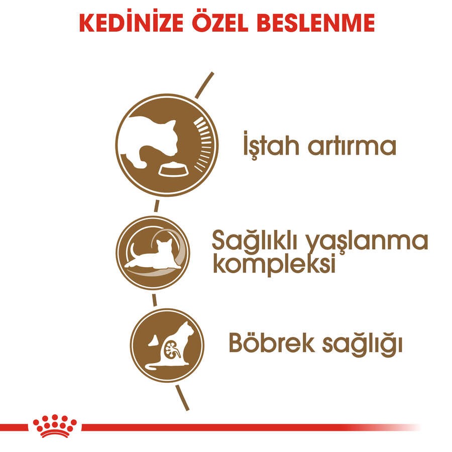 Royal Canin Ageing+12 Yaşlı Kedi Maması, 2 Kg