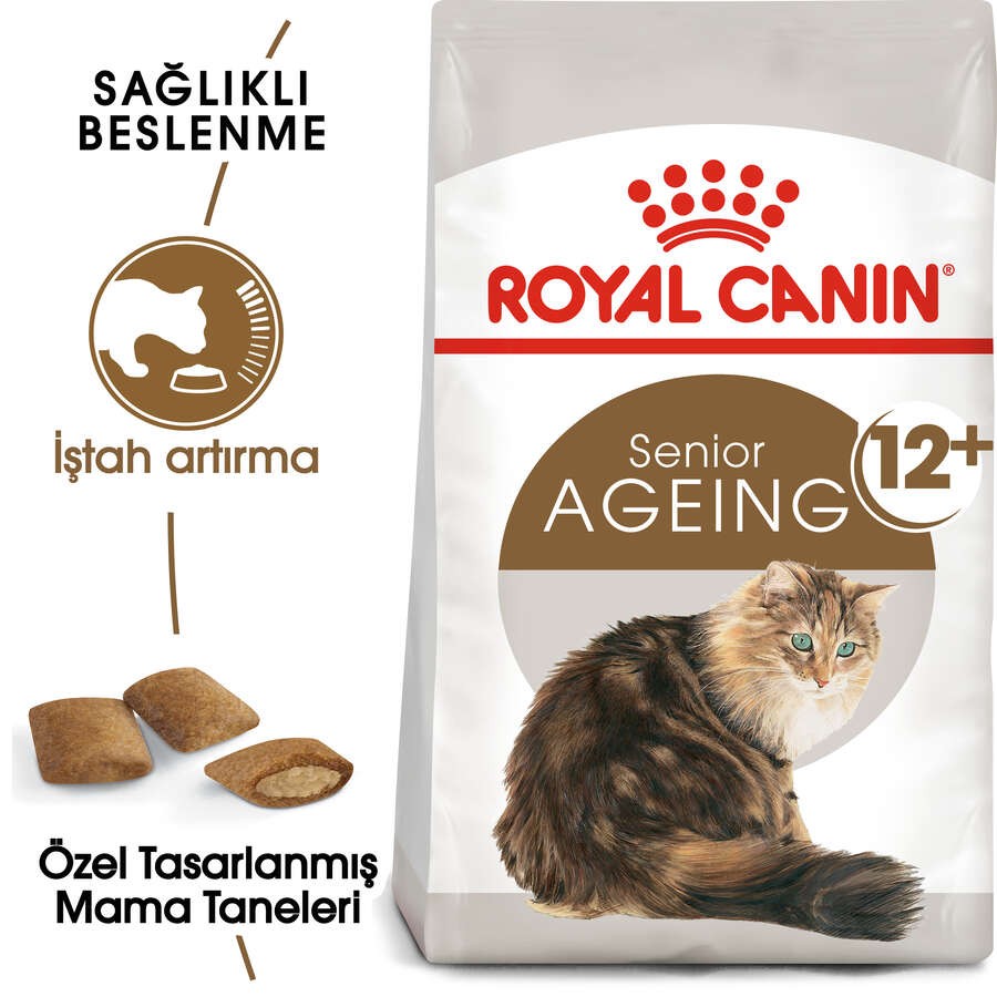 Royal Canin Ageing+12 Yaşlı Kedi Maması, 2 Kg