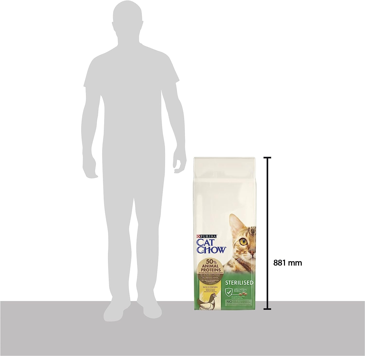 Purina Cat Chow Sterilised Chicken, Tavuklu Kısırlaştırılmış Kedi Kuru Maması 15 Kg