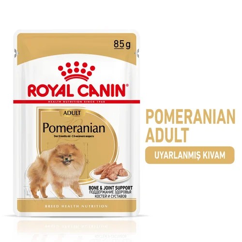 Royal Canin Pomeranian Loaf Pouch Köpek Yaş Maması, 85 G x 12 Adet