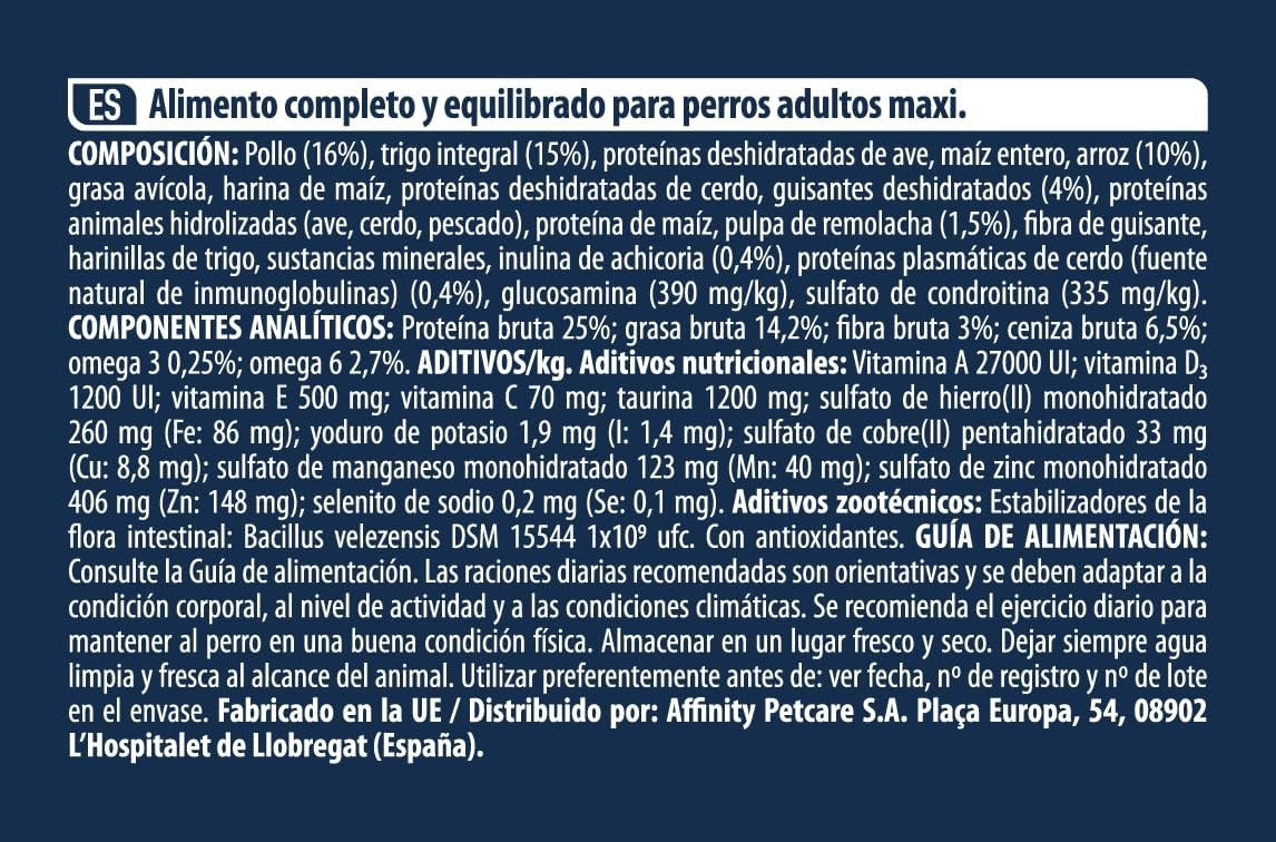 Advance Yetişkin İri Irk Tavuklu Köpek Maması, 14 Kg