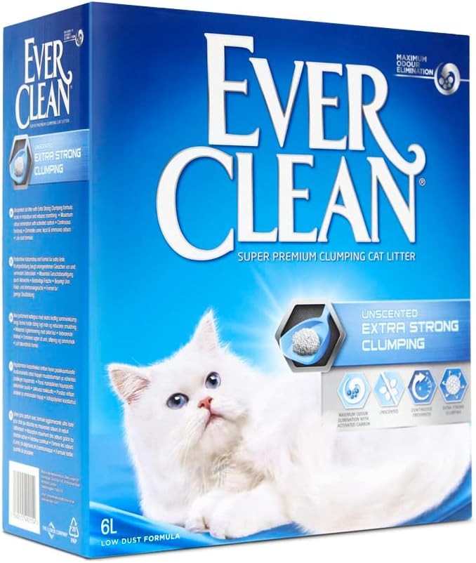 Ever Clean Extra Strong Clumping Esansız Kedi Kumu 6 L