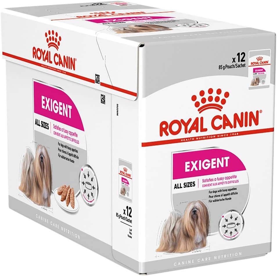 Royal Canin Mini Exigent Loaf Pouch Köpek Yaş Maması, 85 gr x 12 Adet