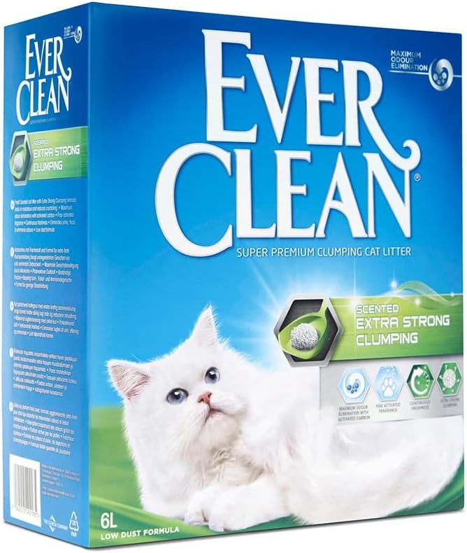 Ever Clean Extra Strong Clumping Esanslı Kedi Kumu 6 L