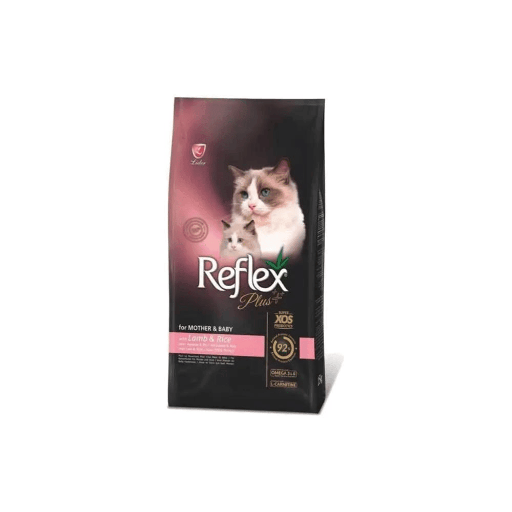 Reflex Plus Kuzu&Pirinç Anne&Bebek Kedi Kuru Maması 1,5 Kg