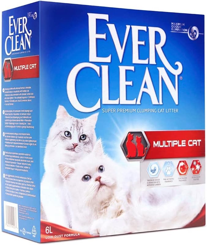 Ever Clean Multiple Cat Kedi Kumu 6 L