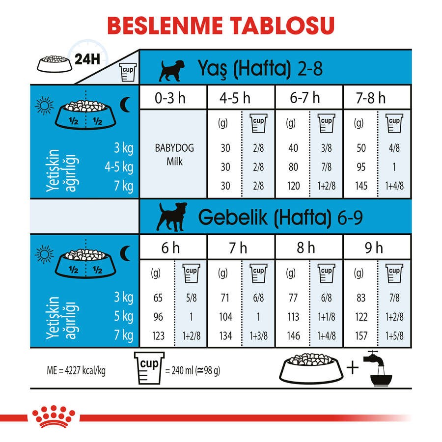 Royal Canin Mini Starter Mother & Babydog Küçük Irk Anne ve Yavru Köpek Maması, 4 Kg