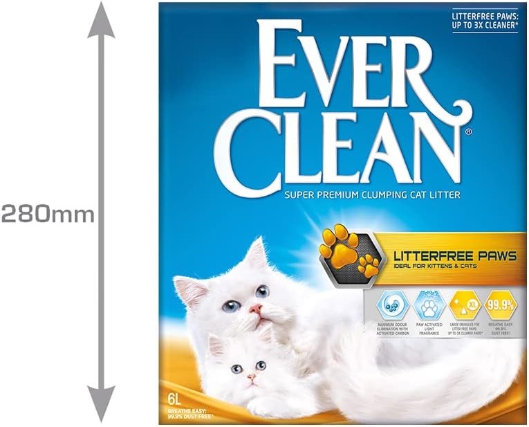 Ever Clean Litterfree Paws Kedi Kumu 6 L