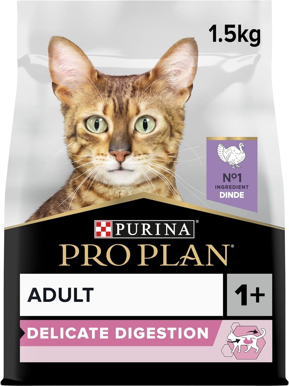 Pro Plan Delicate Turkey, Hindili Yetişkin Kedi Kuru Maması 1,5 Kg