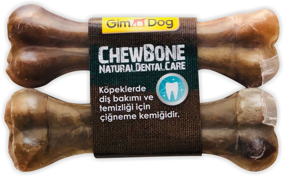 GimDog ChewBone Natural Dental Care Press Kemik 2x14 Cm