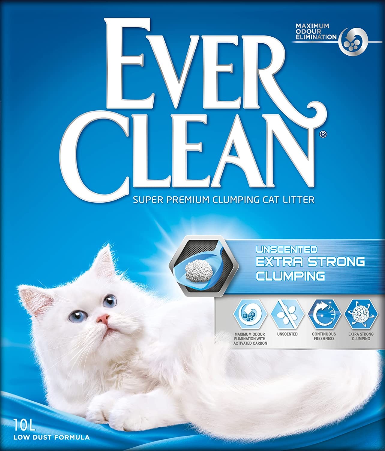 Ever Clean Extra Strong Clumping Esansız Kedi Kumu 10 L