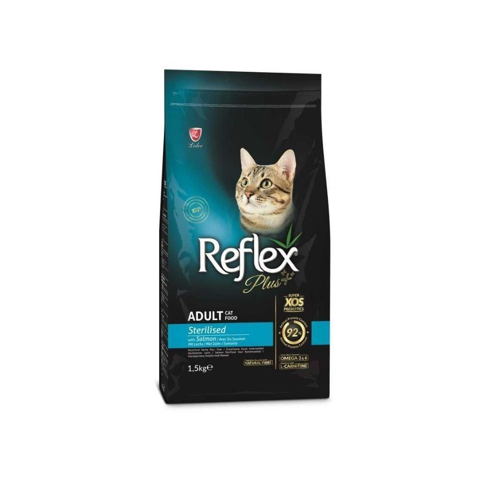 Reflex Plus Somonlu Kısırlaştırılmış Kedi Kuru Maması 1,5 Kg