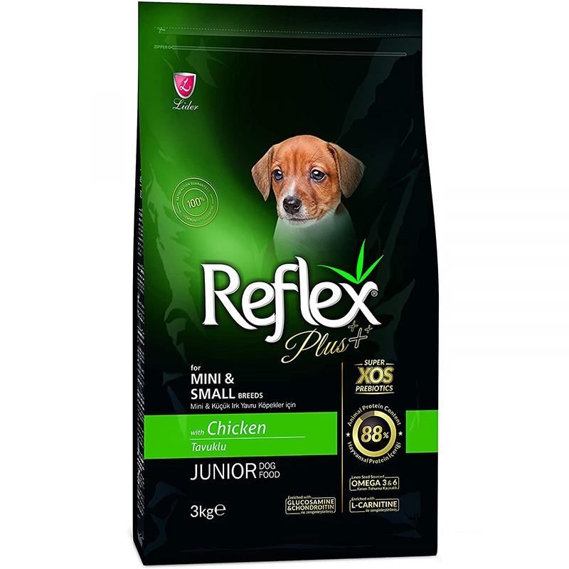 Reflex Plus Tavuklu Mini & Small Yavru Köpek Kuru Köpek Maması 3 Kg