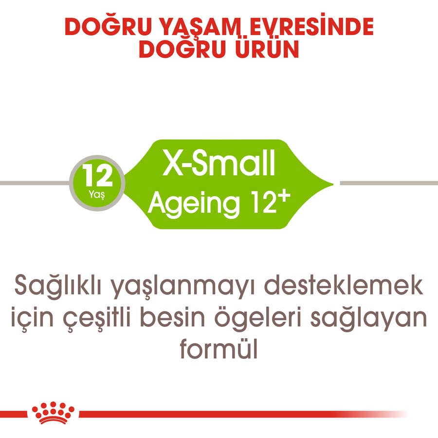 Royal Canin X-Small Ageing 12 Yaş Üzeri Yaşlı Köpek Maması, 1,5 Kg