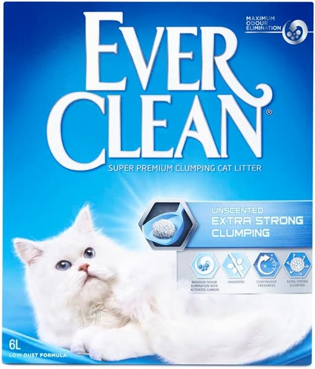 Ever Clean Extra Strong Clumping Esansız Kedi Kumu 6 L