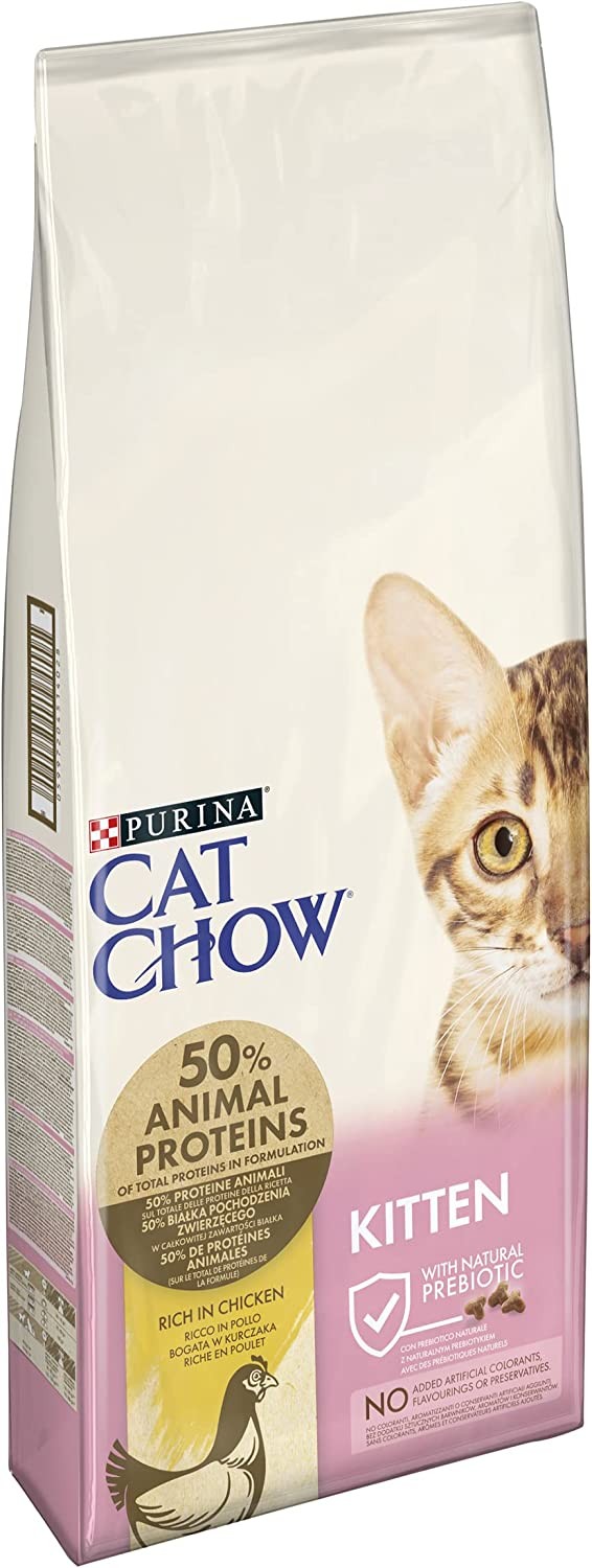 Purina Cat Chow Kitten Chicken, Tavuklu Yavru Kedi Kuru Maması 15 Kg