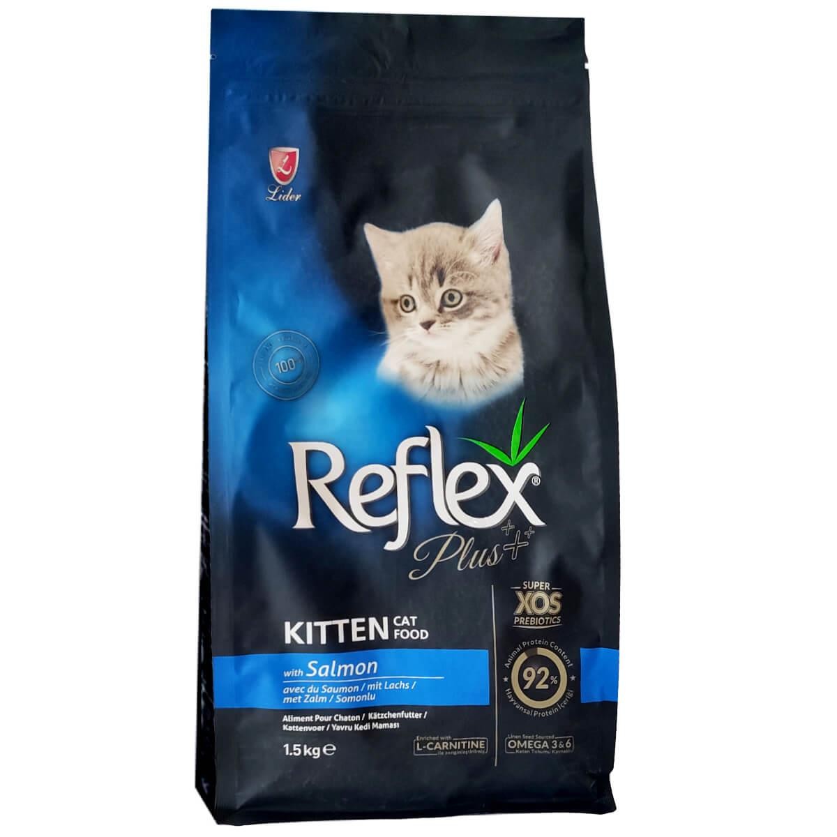 Reflex Plus Somonlu Yavru Kedi Kuru Maması 1,5 Kg