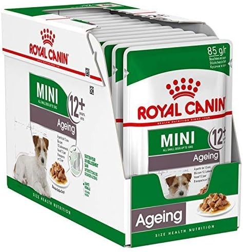 Royal Canin Mini Ageing Yaşlı Köpek Yaş Maması, 85 gr x 12 Adet