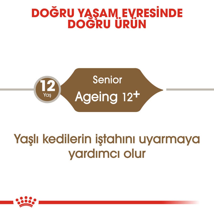 Royal Canin Ageing+12 Yaşlı Kedi Maması, 2 Kg