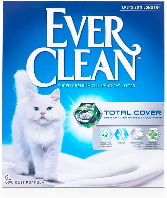 Ever Clean Total Cover Kedi Kumu  6 L