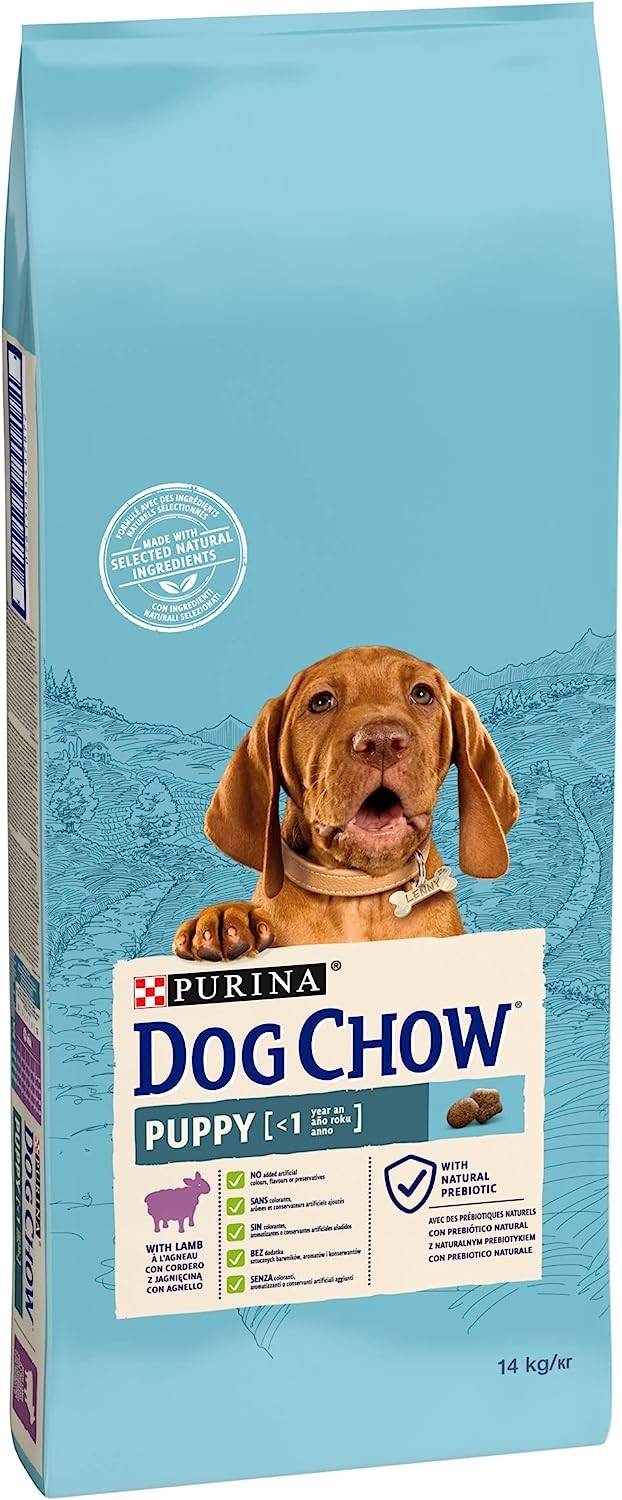 Purina Dog Chow Puppy Lamb, Kuzu Etli Yavru Köpek Kuru Maması 14 Kg