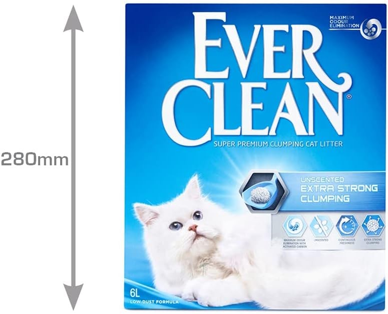 Ever Clean Extra Strong Clumping Esansız Kedi Kumu 6 L