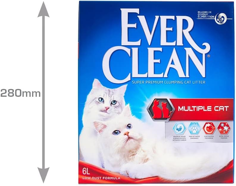 Ever Clean Multiple Cat Kedi Kumu 6 L