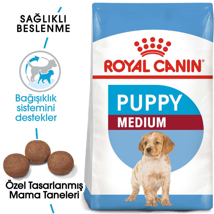 Royal Canin Medium Puppy Yavru Köpek Maması, 15 Kg