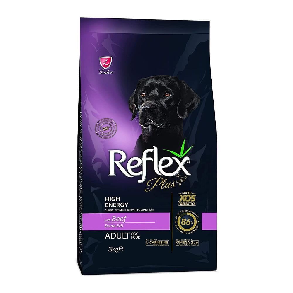 Reflex Plus Kuzulu High Energy Yetişkin Köpek Kuru Maması 3 Kg