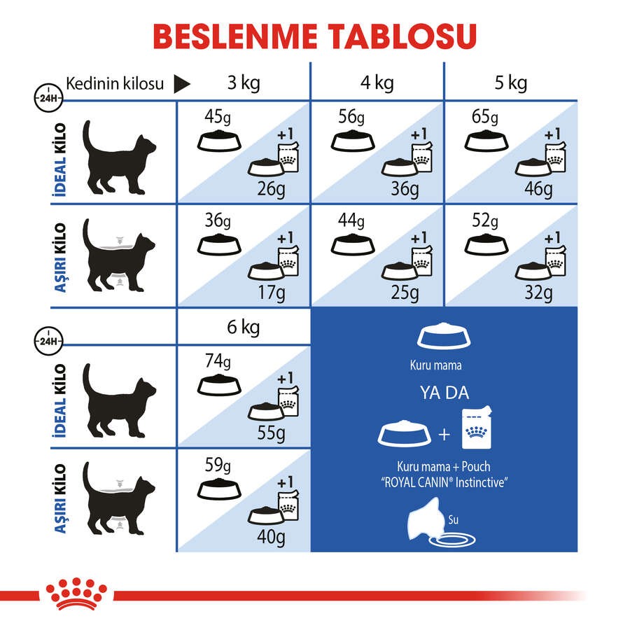 Royal Canin INDOOR27 Yetişkin Kedi Maması, 400 G