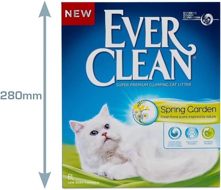 Ever Clean Spring Garden Kedi Kumu 6 L