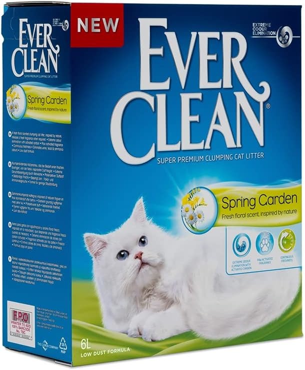 Ever Clean Spring Garden Kedi Kumu 6 L