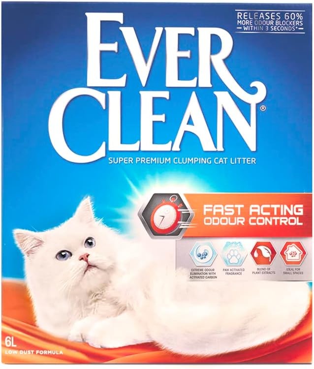 Ever Clean Fast Acting Odour Control Kedi Kumu 6 L