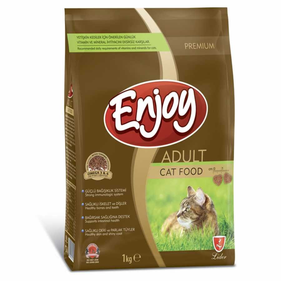 Enjoy Tavuklu Yetişkin Kedi Maması, 1 Kg