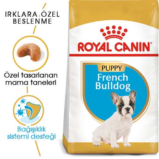 Royal Canin French Bulldog Puppy Yavru Köpek Maması, 3 Kg
