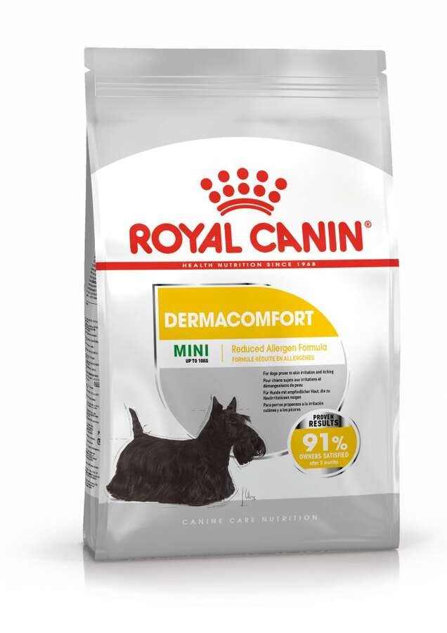Royal Canin Mini Dermacomfort Deri Sağlığı İçin Yetişkin Köpek Maması, 3 Kg