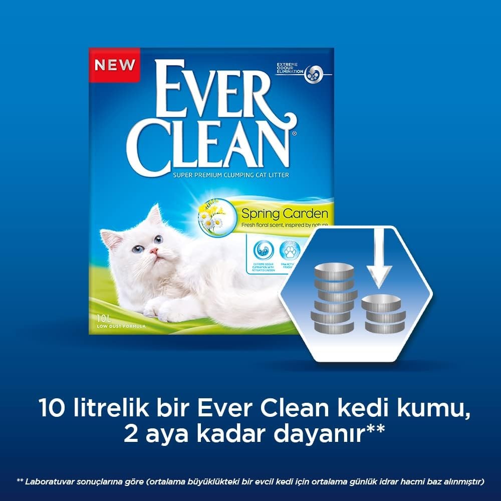 Ever Clean Spring Garden Kedi Kumu 6 L