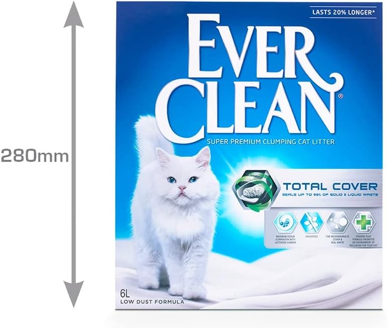 Ever Clean Total Cover Kedi Kumu  6 L