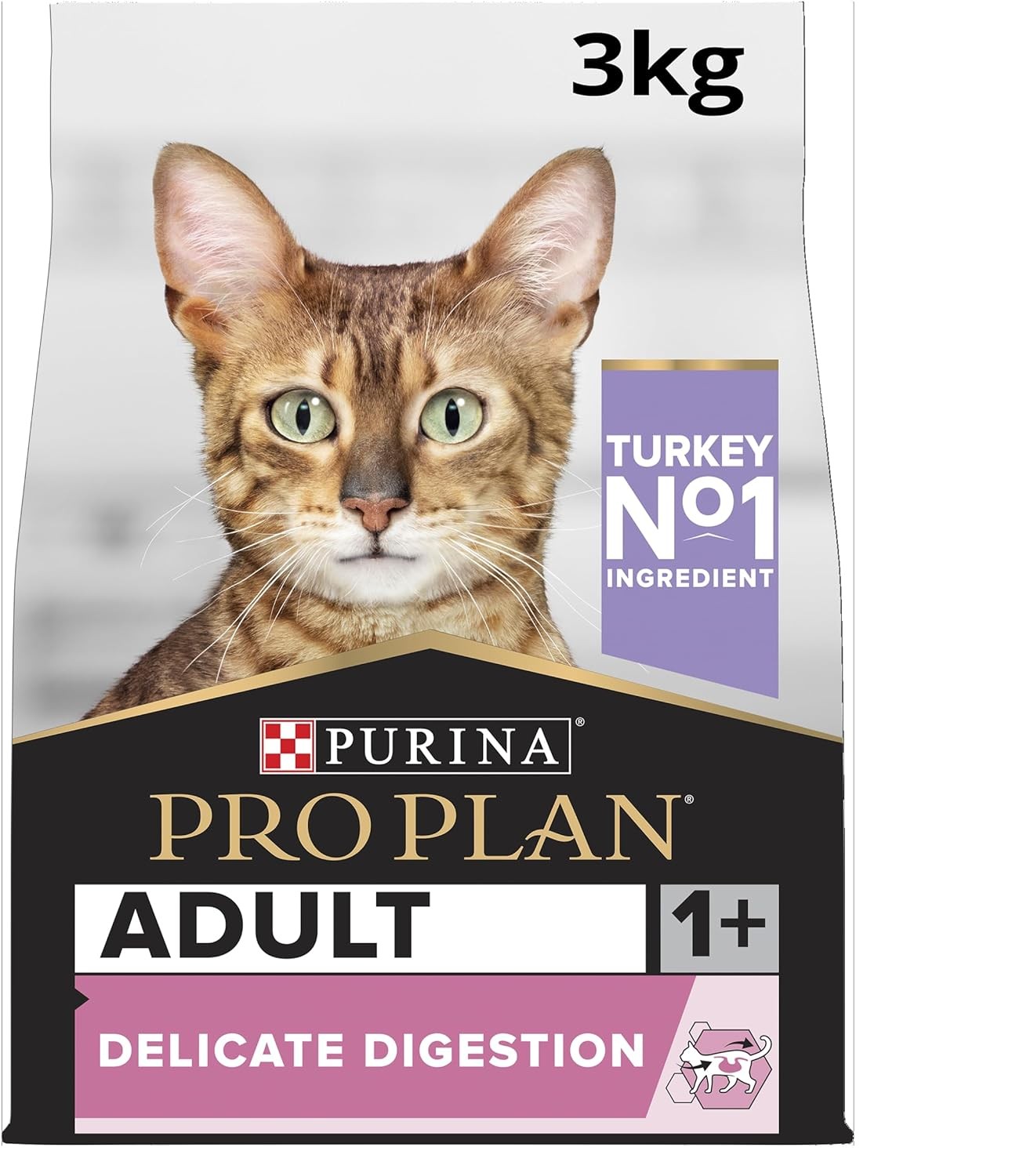 Pro Plan Delicate Turkey, Hindili Yetişkin Kedi Kuru Maması 3 Kg