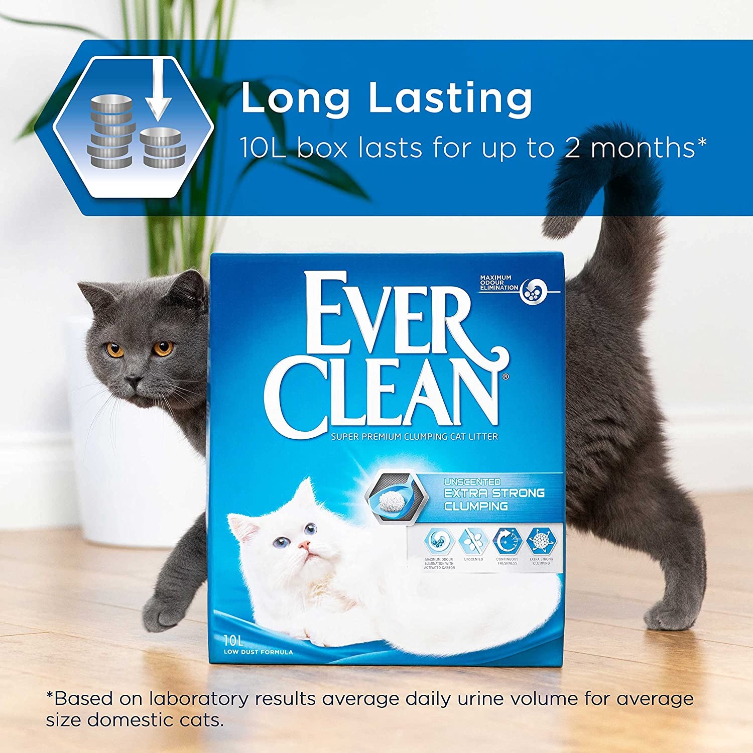 Ever Clean Extra Strong Clumping Esansız Kedi Kumu 10 L