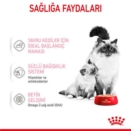 Royal Canin Mother & Babycat Instinctive Anne ve Yavru Yaş Kedi Maması, 195 G